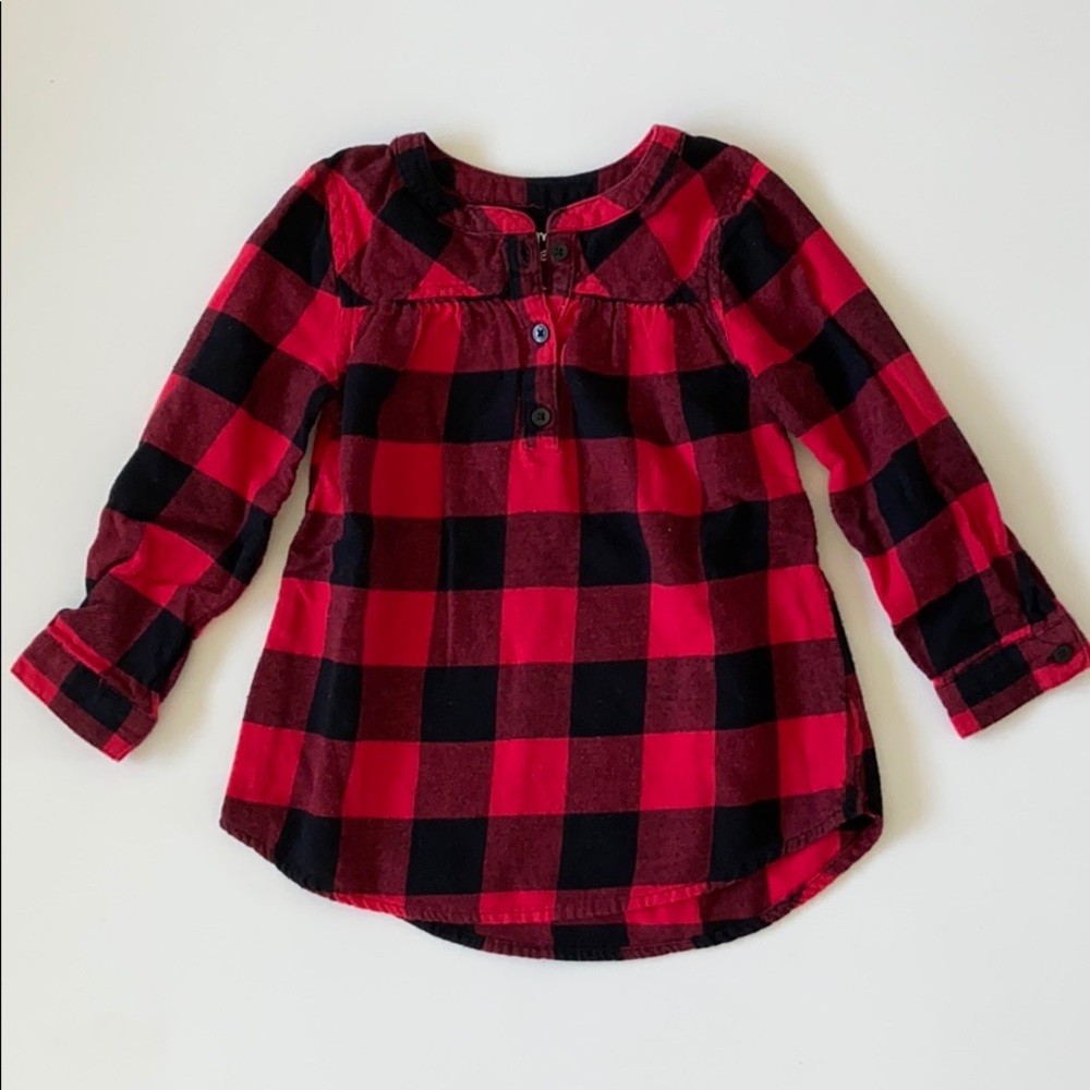 Jumping Beans Girl’s Plaid Shirt